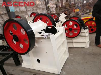 China Granite rock stone gravel PE400x600 Manganese  Plate Jaw Crusher Equipment for sale