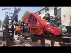 mobile jaw crusher