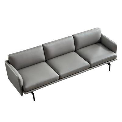 China (Others) Modern Office Sofa Leather Adjustable Office Furniture for sale