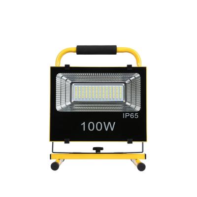 China Garden Low Price Wholesale Outdoor Rechargeable 100w Led Flood Light for sale