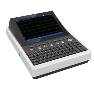 China Metal Low Price 12 Channel PC Connected ECG Machine for sale