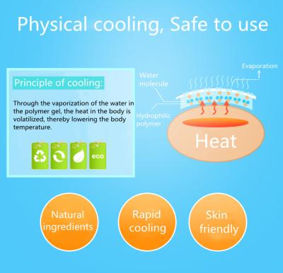 China Baby Products Fever Patch Physical Cooling Cooling Fever-Reduction Stickers for sale