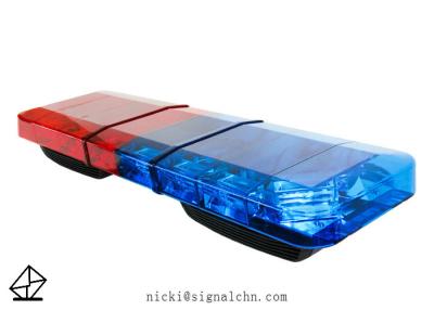 China High Luminance Emergency LED Light Bar Blue Red Long Service Life 1122mm * 300mm * 152mm for sale