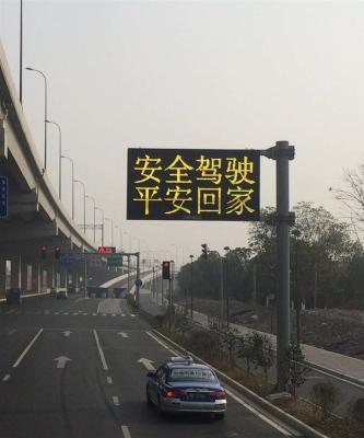 China Waterproof Traffic LED Display Flexible Message Control Stable Performance for sale