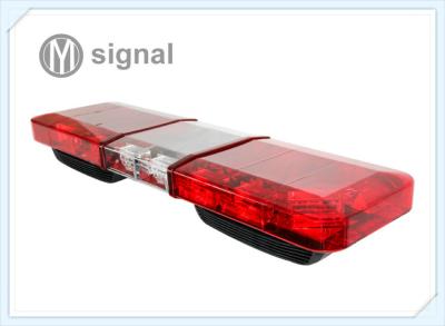 China Red - Blue - Red Emergency LED Light Bar U Shape Bracket 1122mm * 300mm * 152mm for sale