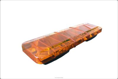 China High Strength Emergency Light Bars , 50W DC24V  Amber Led Warning Lights 230cd for sale