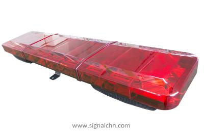 China High Luminance Police Light Bars Shockproof Dustproof 1386mm * 300mm * 152mm for sale