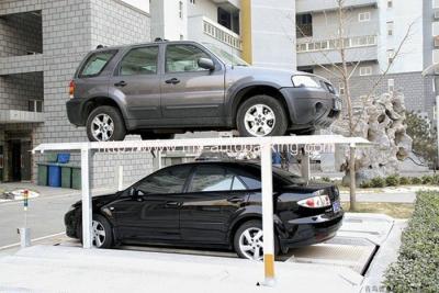 China 2-3 Cars Residential Pit Garage Parking Car Lift Car Lifts for Home Garages Parking System for sale