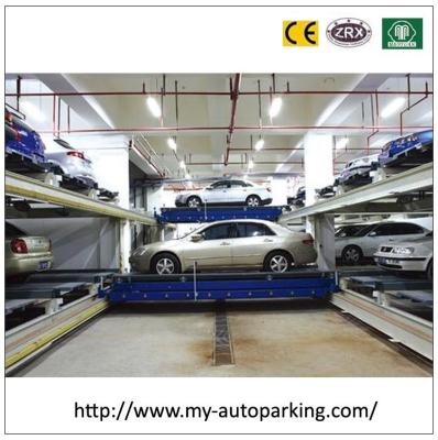 China Hydraulic Drive and Steel Rope Underground Garage Car Stacking System Smart Car Parking for sale