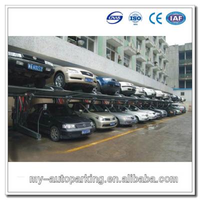 China Elevador de coches con conector hidráulico Elevador de coches manual Elevador de coches de doble estacionamiento Elevador de coches inclinado en venta