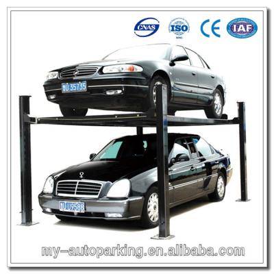 China Four Post Parking Lift 4 Column Lift Car Ramp for sale