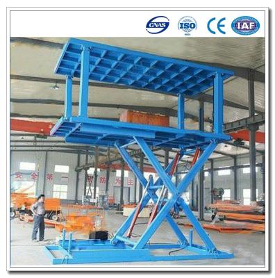 China Scissor Type  Garage Car Stacking System / Auto Parking System/Car Underground Lift/Underground Garage Lift for sale