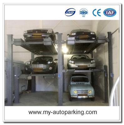 China Estacionamiento de 3 niveles/Ascensor subterráneo de automóviles/Ascensor de estacionamiento China/Ascensor de cuatro postes/Ascensor de automóviles de cuatro postes/Parking y almacenamiento en venta