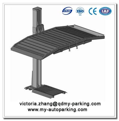 China Single Post Hydraulic Cylinder Car Parking Lift for Home Garages for sale