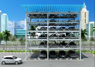 China 19. Smart Puzzle Parking System Motor and Wire Rope QDMY-PSH (2 to 9 levels) for sale