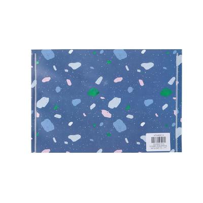 China Waterproof A5 PP Button Portfolio Document File PP Size A5 Pocket Folder 2020 New for sale