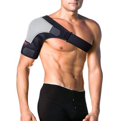 China Customized Adjustable Breathable Neoprene Compression Shoulder Support Brace For Shoulder Protection for sale