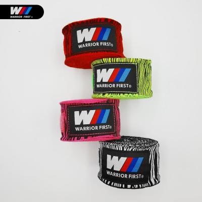 China Hot Sale Eco-Friendly Custom Print Amazon Boxing Elastic Hand Wraps For Boxing Kickboxing Muay Thai Muttahida Majlis-e-Amal for sale