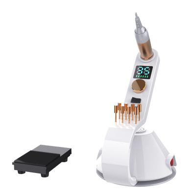 China Nail Art Beauty 2020 Nail Art Machine Professional Pedicure Electric Nail Drill Machine Sale Good For Toenail Polishing for sale