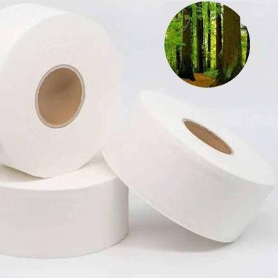 China Wholesale Disposable Jumbo Toilet Rolls Wash Room 100% Wood Pulp Tissue Paper for sale