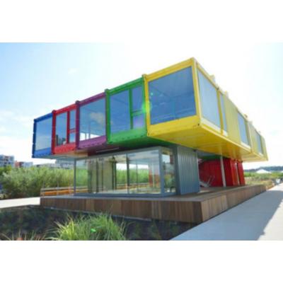 China Contemporary solid economic beach hut container housing prices/prefab shipping container homes for sale