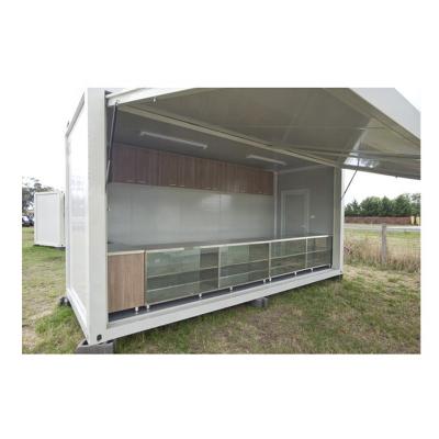 China Factory direct supply container house mobile shop house prefab shop design modular house for sale