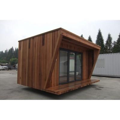 China Farmhouse Low Cost Wooden Container Luxury Mini Mobile Cafe for sale