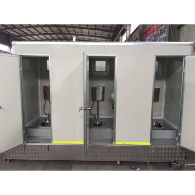 China Eco Friendly Environmental Temporary Toilet Container Movable Portable Toilet Supplier for sale