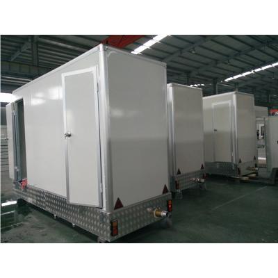 China Green Contemporary Outdoor Mobile Portable Environment Toilet Temporary Mobile Toilet for sale