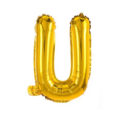 China Decoration A word happy birthday balloons set letter foil balloons latex balloons for birthday party decoration alphabet for sale