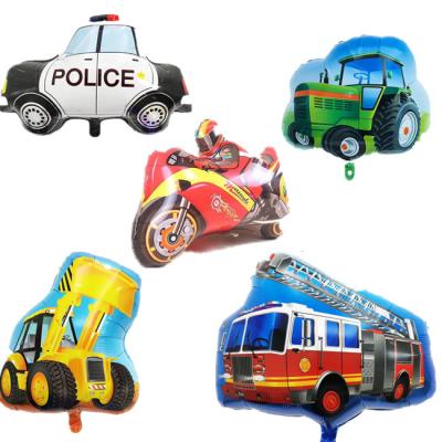 China Foil REACH Certified Car Shaped Mylar Balloons For Children's Day Gifts for sale