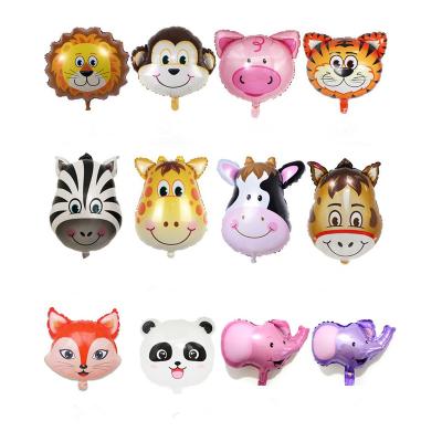 China Foil Kids Series Teaching Animal Toys Foil Balloons Produced By BSCI Audited Factory for sale