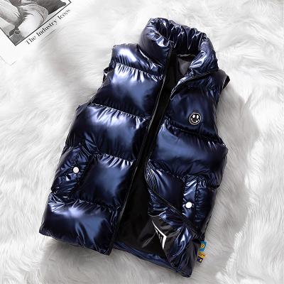 China Other Fashionable Factory Custom Made Vest With Side Pocket Fashion Casual Unisex Vest Sleeveless Stripper Down Warm Water Wind Proof Mens Vests for sale