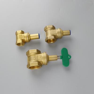 China Home Kitchen Brass Ball Valve With Lock Looking Ball Valve With Strainer Accept OEM for sale