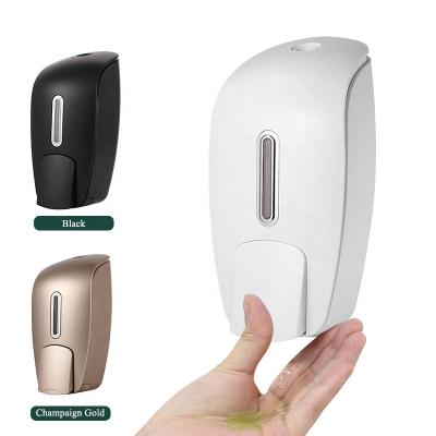 China Eco-friendly Manual ABS Plastic Wall Mount Liquid Soap Dispenser Modern Touch 1000ML Foam Soap Dispenser For Bathroom for sale