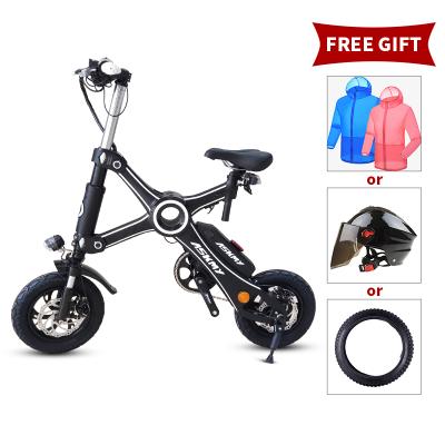 China One Second To Fold Sale X3 36V 250W Motor Low Price 2 Wheel Black White Electric Bicycle Bike Folding for sale