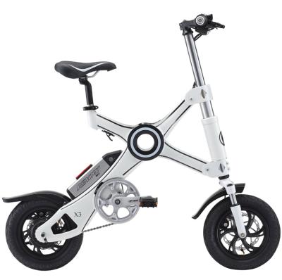 China NEW ASKMY X3 unisex patent 12 inch e scooter foldable bike folding electric scooter folding ebike for sale