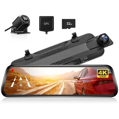 China WOLFBOX G930 night vision waterproof loop recording full hd car mirror dash cam 4k car dash cam for sale