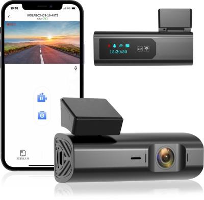 China WOLFBOX i03 NIGHT VISION APP Control Car Camera 1600p Car Dash Cam Dvr Mini Night Vision Wifi Dash Cam for sale