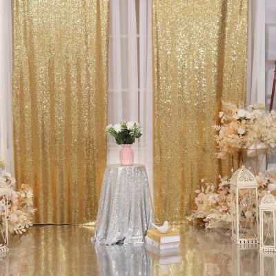 China Simple sequin backdrop curtain for party wedding photography for sale