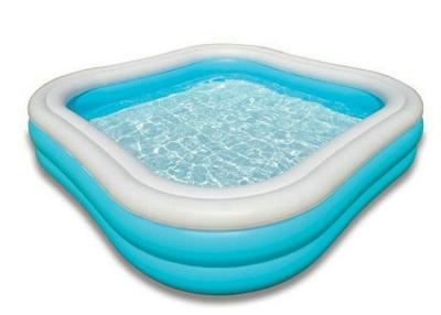 China Huge Inflatable Pool Silk Printing , Cool Outdoor Inflatable Pool Safe Nontoxic for sale