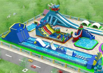 China Waterproof PVC Inflatable Water Park For Entertaint EN14960 / BV / CCC for sale