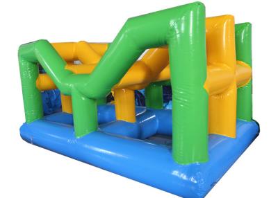 China Unique Inflatable Water Park Vista Sea Climbing Obstacle Course for sale