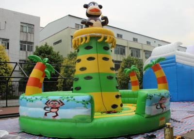 China Handelsklasse-aufblasbarer Klettern-Wand-/Affe-Dschungel-aufblasbarer kletternder Turm für Kinder zu verkaufen