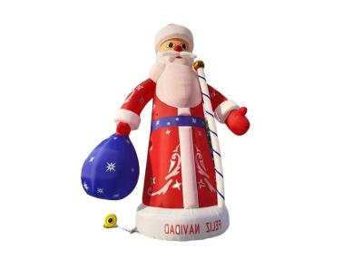 중국 Holiday Oxford cloth christmas inflatable gift bag Santa Claus  for advertising 판매용