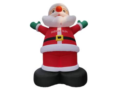 China OEM/ODM inflatable advertising balloons signs Christmas Santa Claus for sale