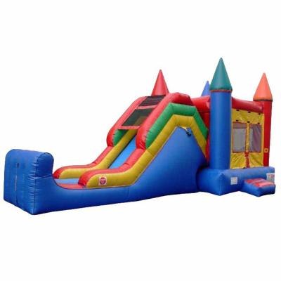 中国 Lyons Colorful Big Customized Lyons toys inflatable bouncer slide catale for home use 販売のため