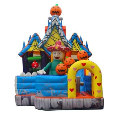 Chine 2020 Colorful PVC Tarpaulin inflatable bouncer Hallowmas baby bouncy house for sale à vendre