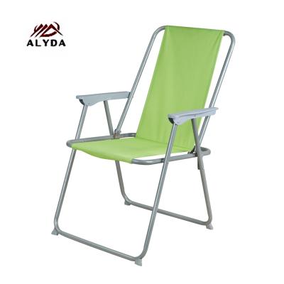 China Simple Folding Chair Cheap Outdoor Furniture Portable Camping Spring Folding Beach Chair Folding Chair for sale