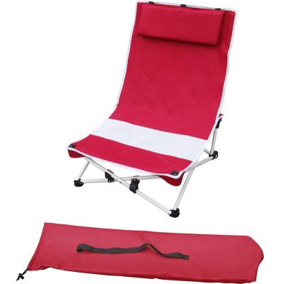 China Hot-selling Simple Folding Camping Low Seat Beach Chair Portable Folding Fishing Beach Chair for sale